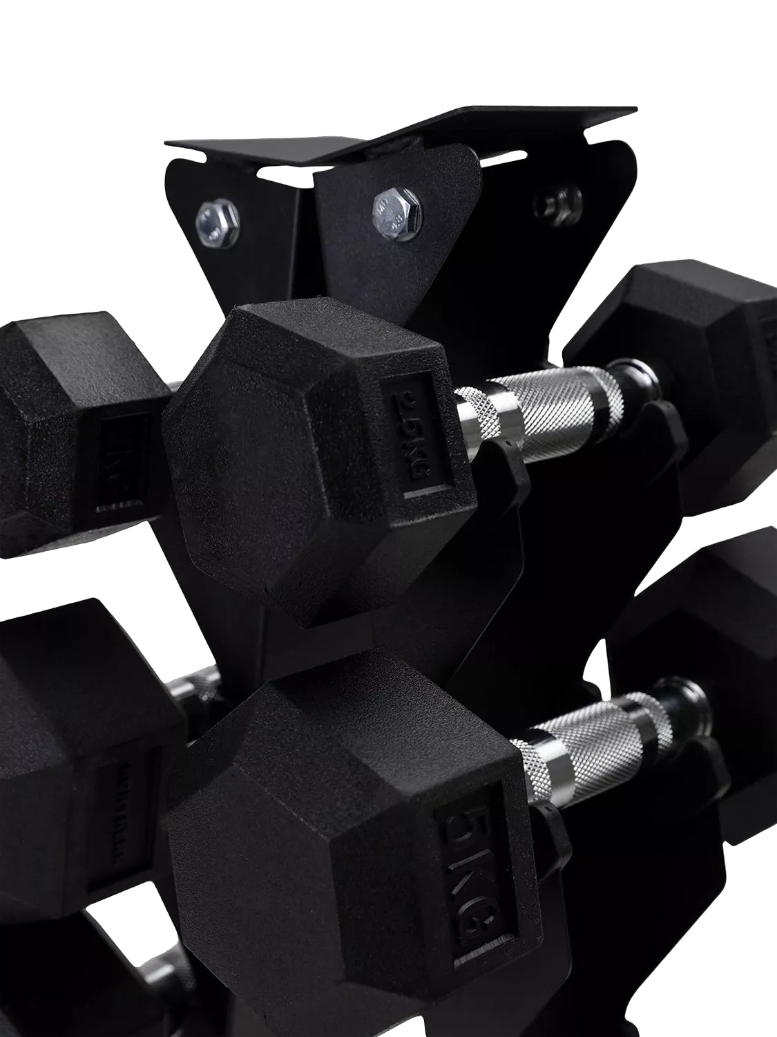 Northern Gym Equipment 5-tier dumbbell storage rack, imported from the UK