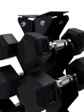 Northern Gym Equipment 5-tier dumbbell storage rack, imported from the UK