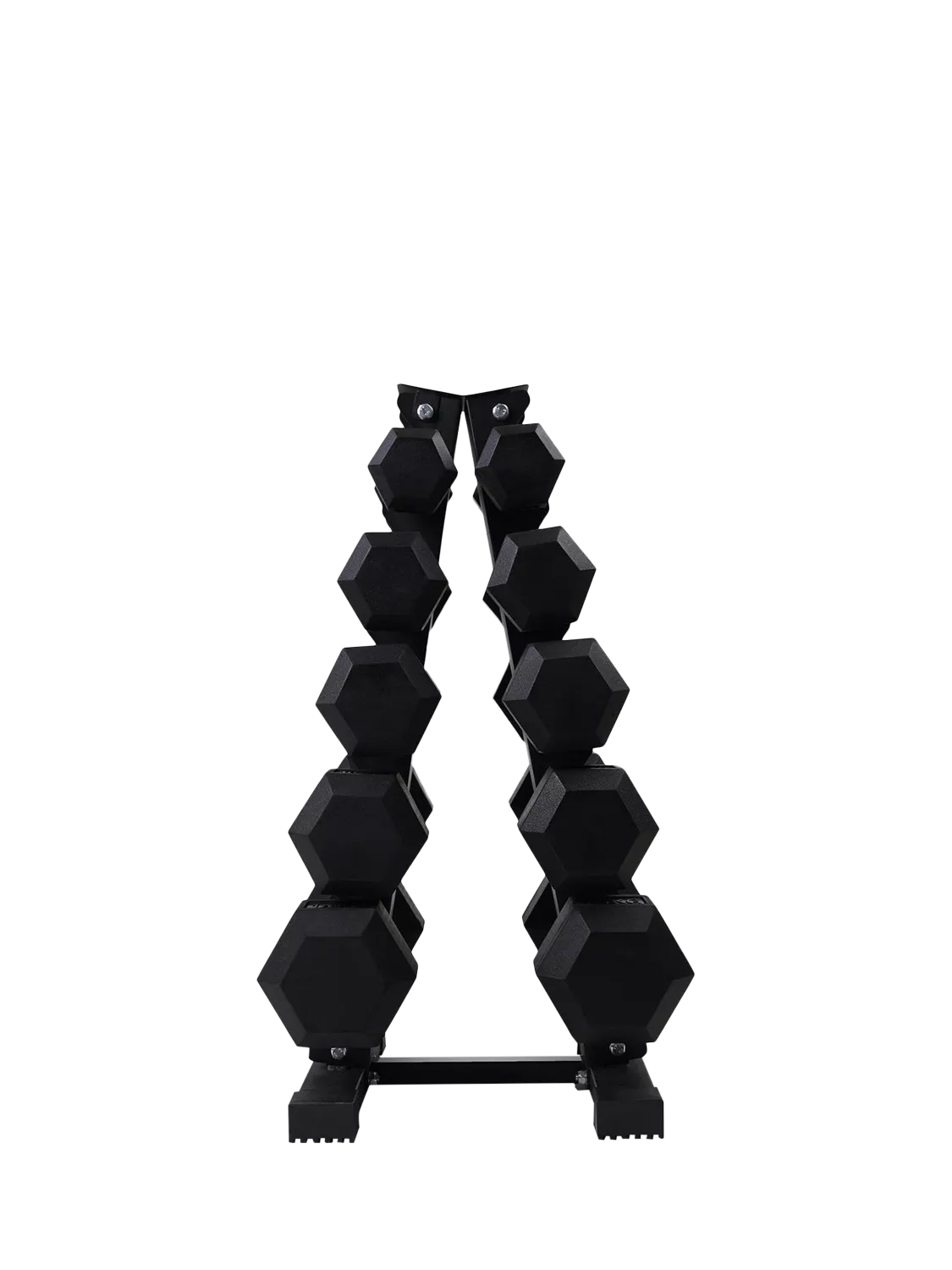 Northern Gym Equipment 5-tier dumbbell storage rack, imported from the UK