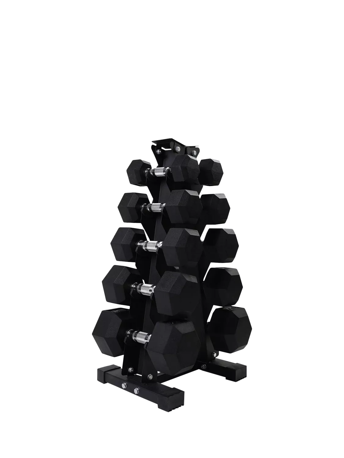 Northern Gym Equipment 5-tier dumbbell storage rack, imported from the UK