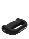 Hand Dumbbells D Shaped Boxing Exercise Weights, 1kg, Black