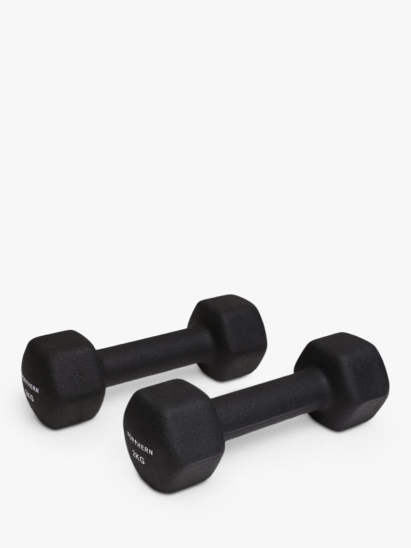 Northern Gym Equipment neoprene hex dumbbell 1kg, imported from the UK