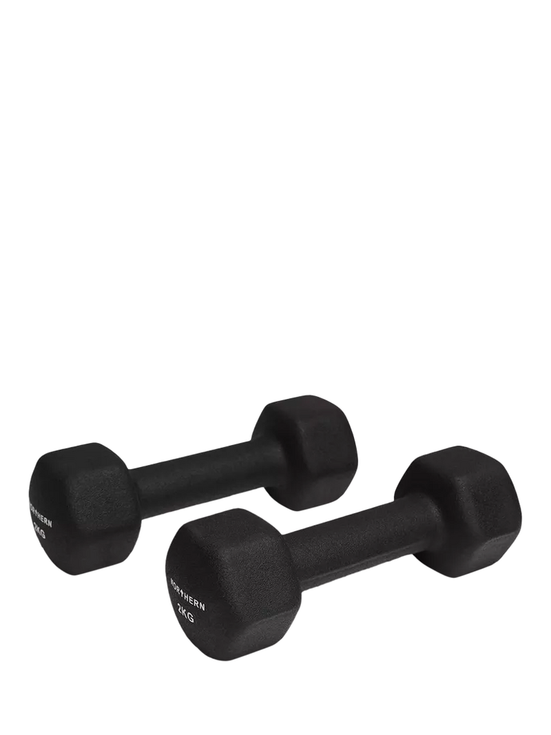 Northern Gym Equipment neoprene hex dumbbell 1kg, imported from the UK