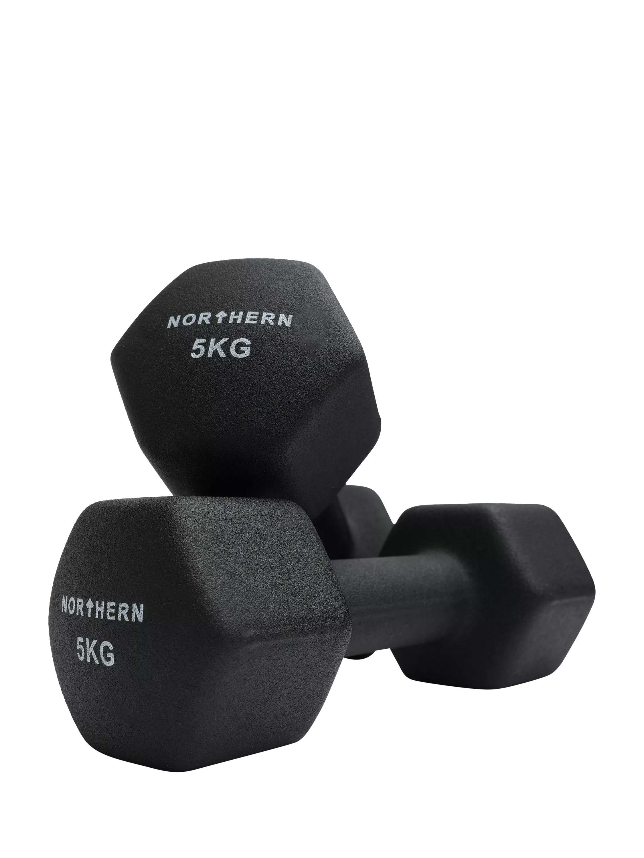 Northern Gym Equipment neoprene hex dumbbell 5kg, UK version
