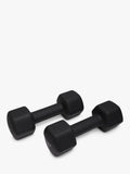 Northern Gym Equipment neoprene hex dumbbell 4kg black - British product