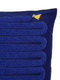 The Conran Shop Early Bird cotton cushion navy 45cm - British product