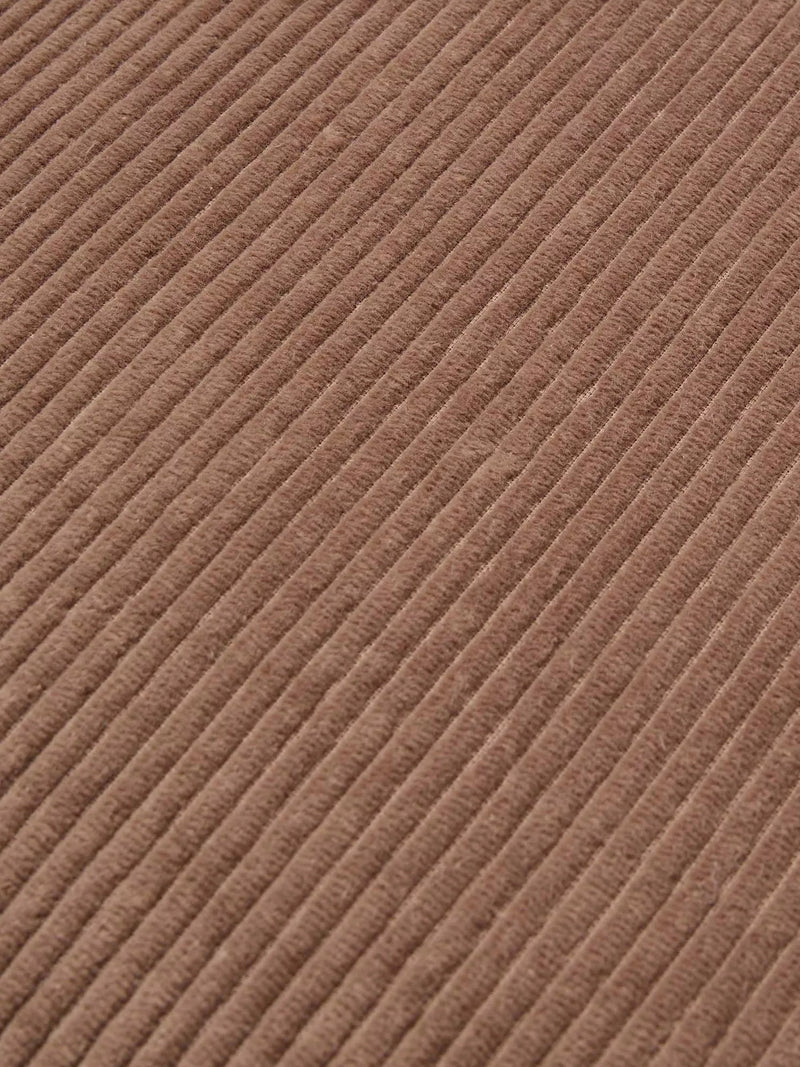 Conran Shop Miller corduroy velvet cushion cover in mink - British brand