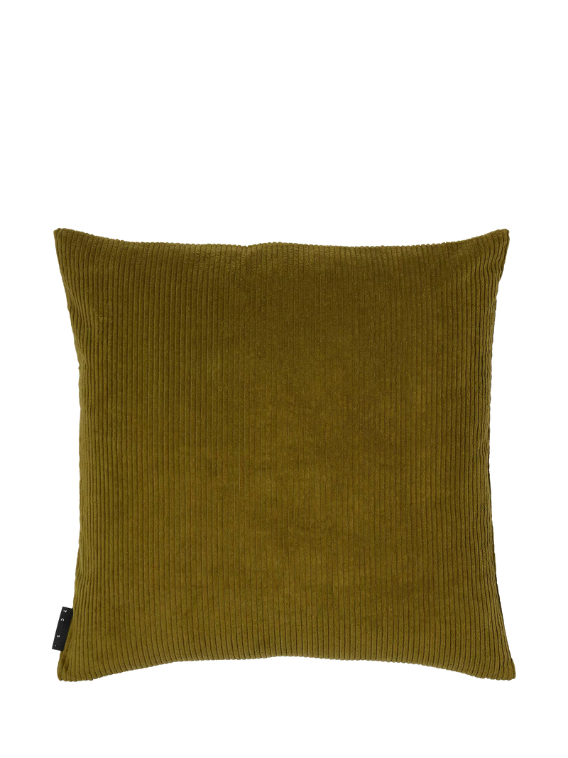 The Conran Shop corduroy velvet cushion cover, Bark (British brand)