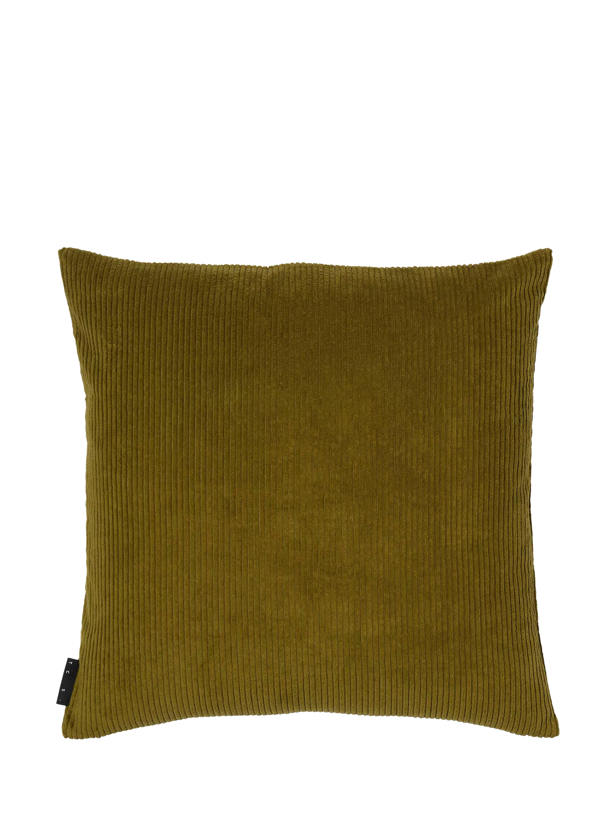 The Conran Shop corduroy velvet cushion cover, Bark (British brand)