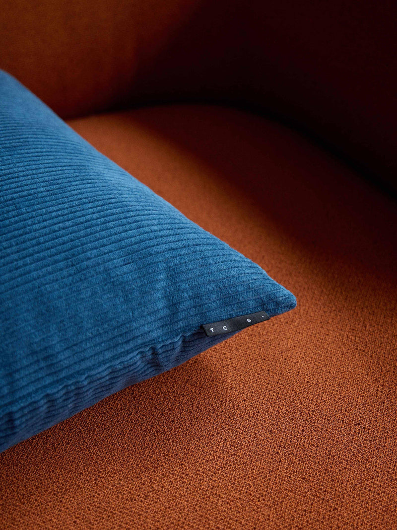 The Conran Shop Miller cushion cover Petrol 50cm square - British product