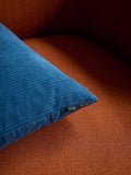 The Conran Shop Miller cushion cover Petrol 50cm square - British product