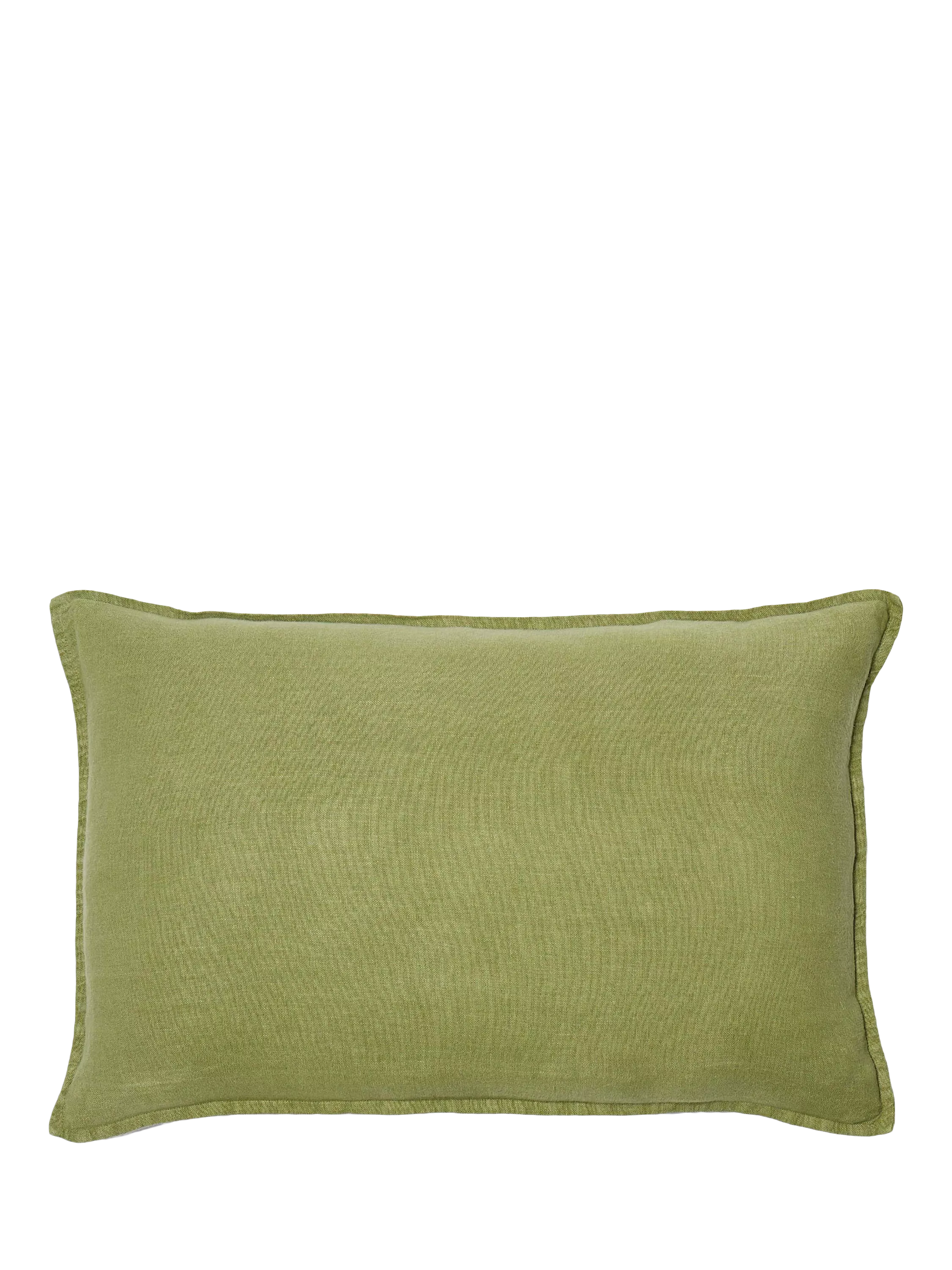 The Conran Shop Wallis Linen Cushion in Celadon - British product