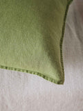 The Conran Shop Wallis Linen Cushion in Celadon - British product