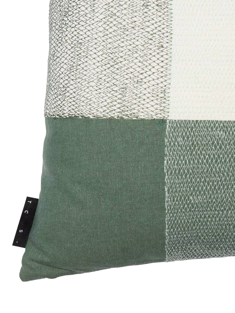 The Conran Shop Wayline cotton cushion cover Oatmeal 50cm square - British product