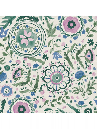 John Lewis Joules Festival Flowers Print Wallpaper - 5.2m²- Buy online at McGrocer