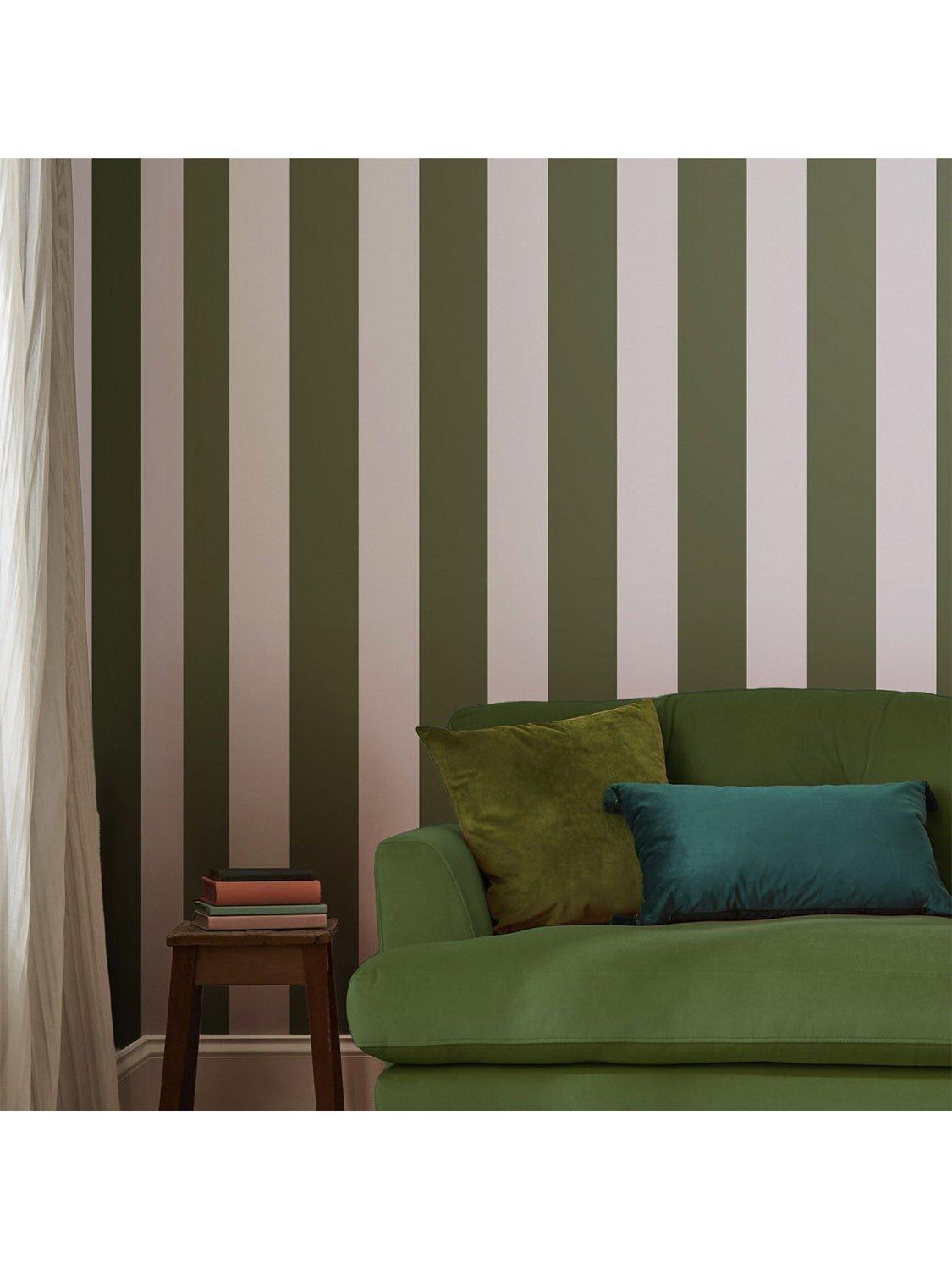 Joules wallpaper Harborough Stripe roll - British product