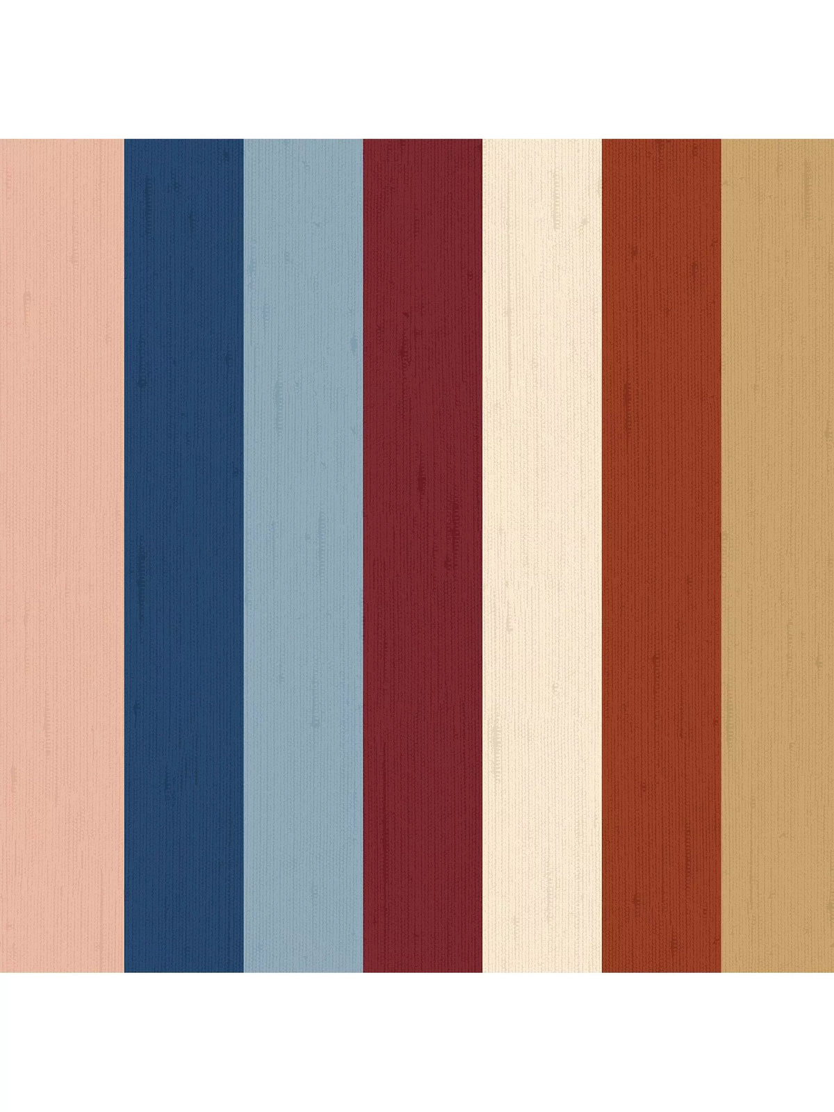 Joules Stripe Wallpaper multi-coloured (British brand)
