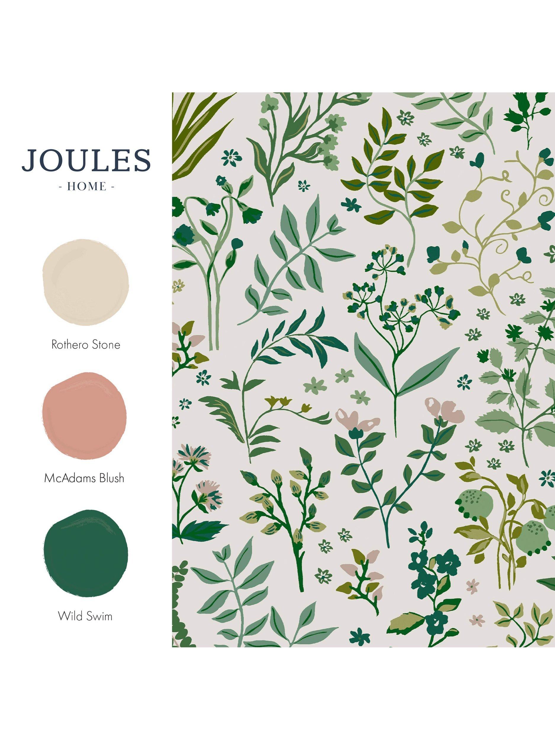 Joules Holcombe wallpaper floral design (British brand)