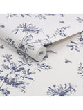Joules Honey wallpaper floral creme - British product