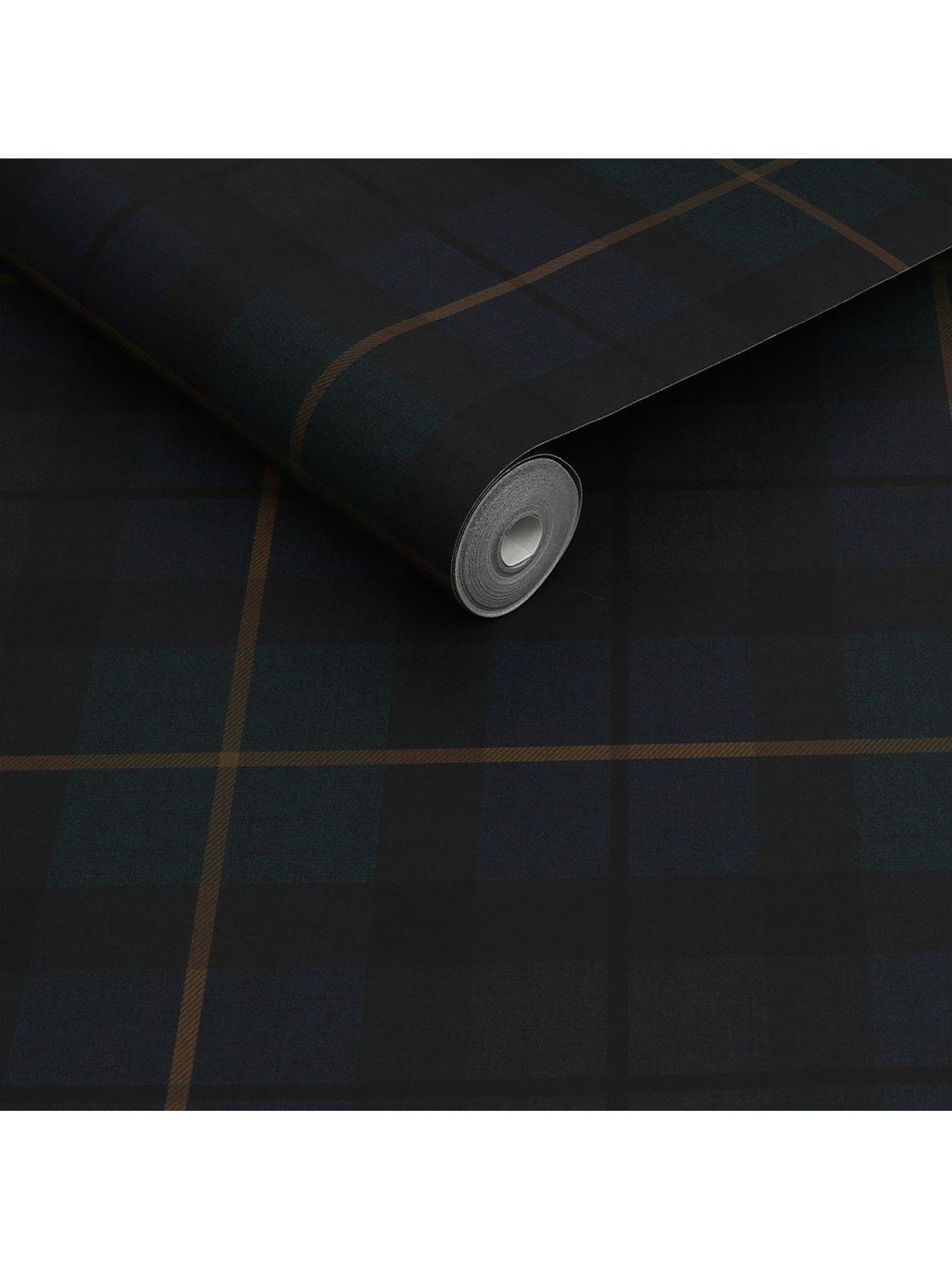 Joules Rothero Check Heritage wallpaper roll (British brand)