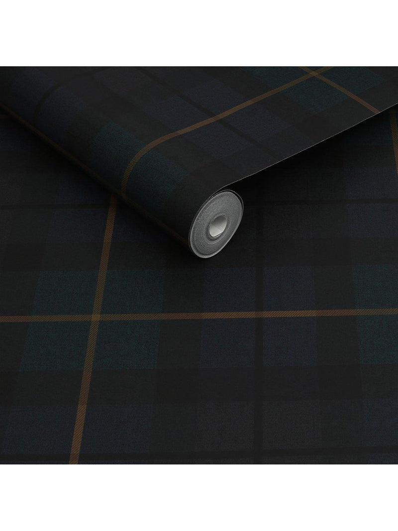 Joules Rothero Check Heritage wallpaper roll (British brand)