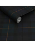 Joules Rothero Check Heritage wallpaper roll (British brand)