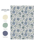 Joules trailing Indienne floral wallpaper 5.2m2 (British brand)