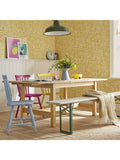 Joules Twilight Ditsy wallpaper antique gold (British brand)