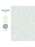 Joules Willow Leaf Duck Egg Blue wallpaper, UK version