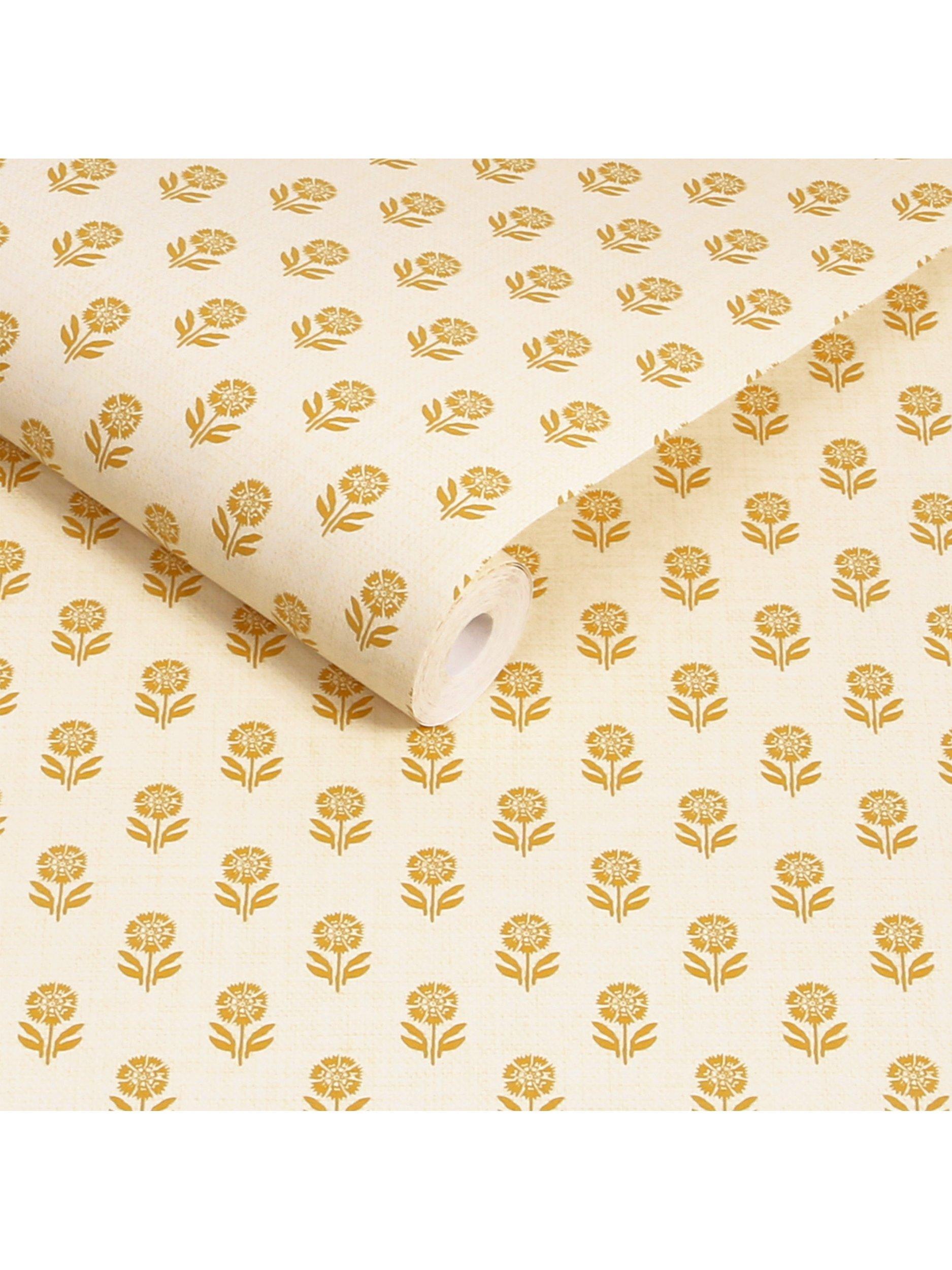 Joules Woodblock Floral Wallpaper - British product