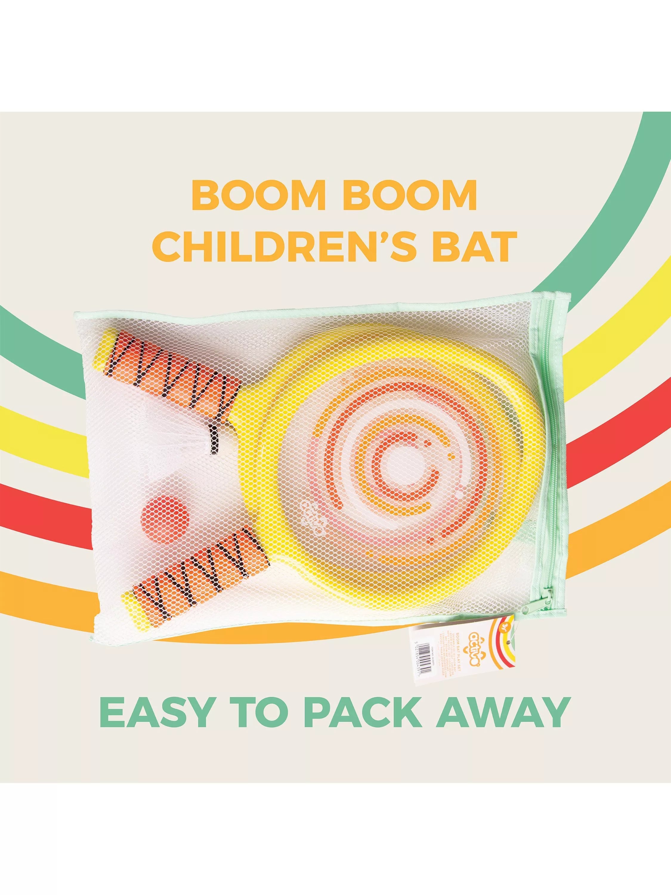Mookie Activo Boom Bat and Ball Set outdoor toy, UK version