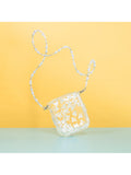 instax Skinnydip Bow clear camera case (British brand)