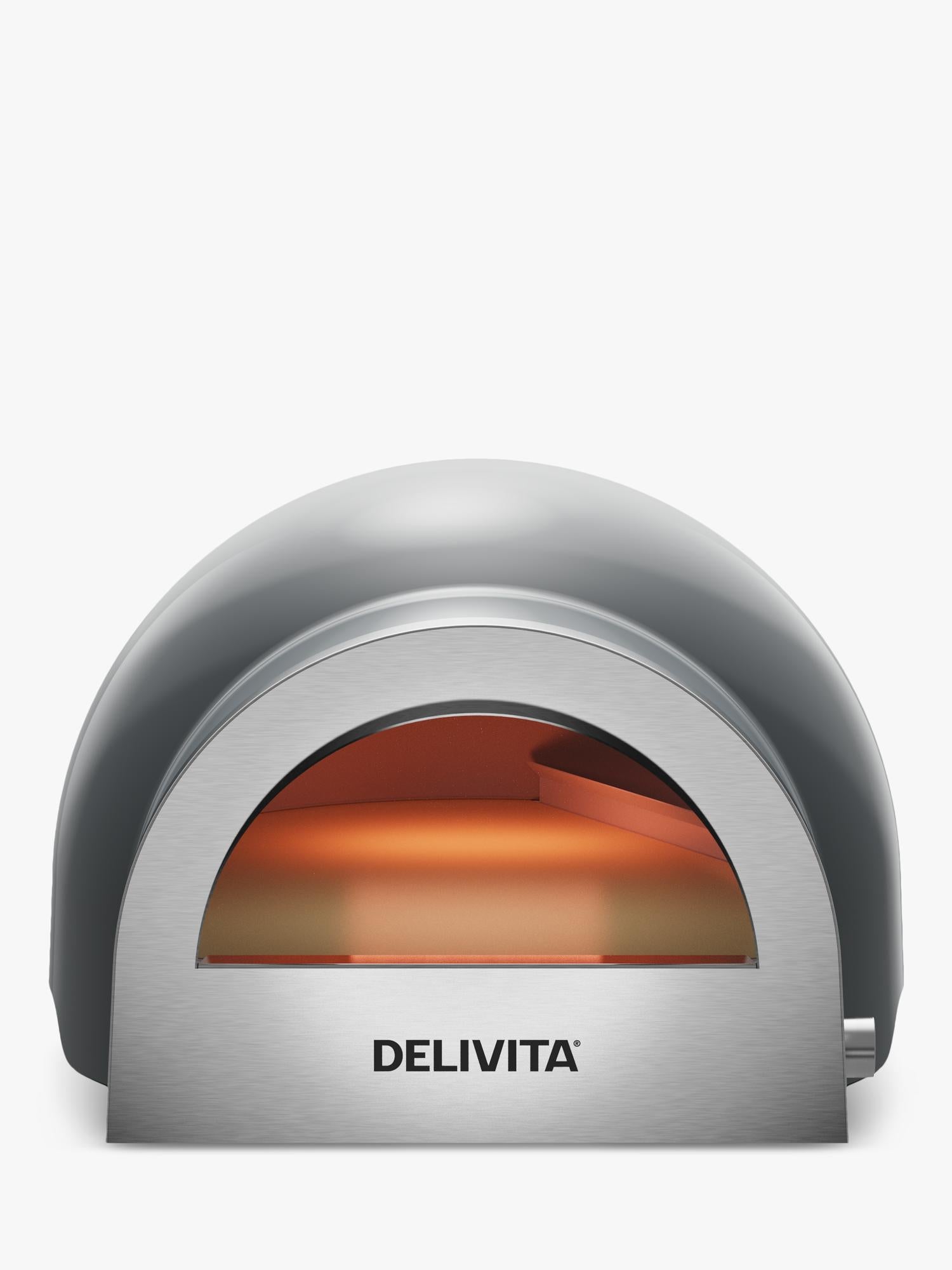 DeliVita Flow Dual Fuel Pizza Oven, Hale Grey, imported from the UK