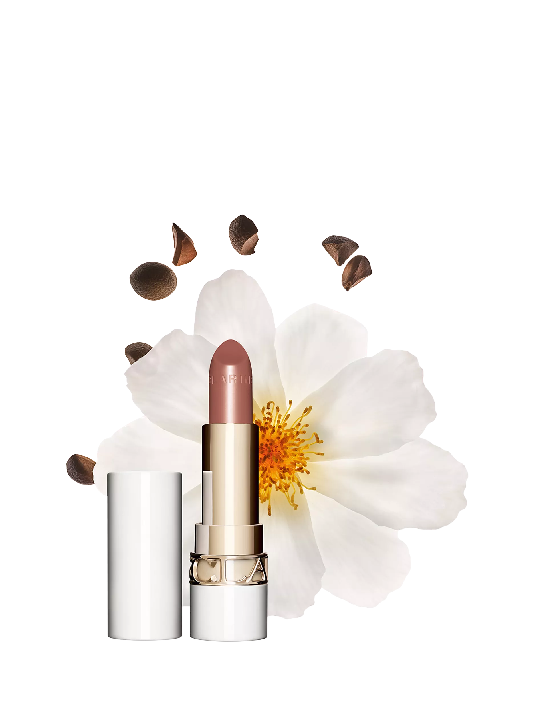 Clarins Joli Rouge Shine Lipstick in Woodberry 3.5g, UK version