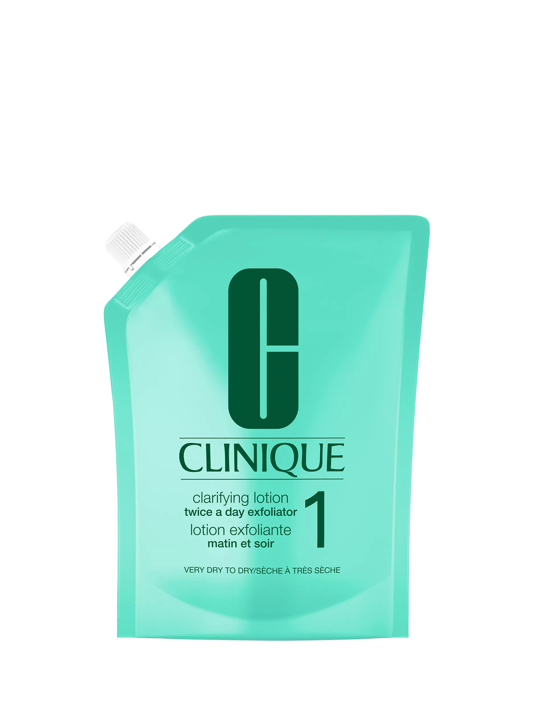 Clinique clarifying lotion 1 for dry skin 400ml, UK version