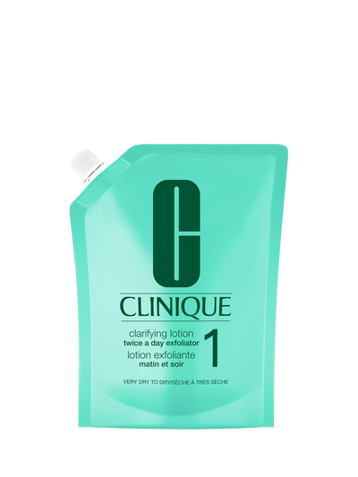 John Lewis Clinique Clarifying Lotion 1 Exfoliating Lotion for Very Dry to Dry Skin Refill 400ml- Buy online at McGrocer