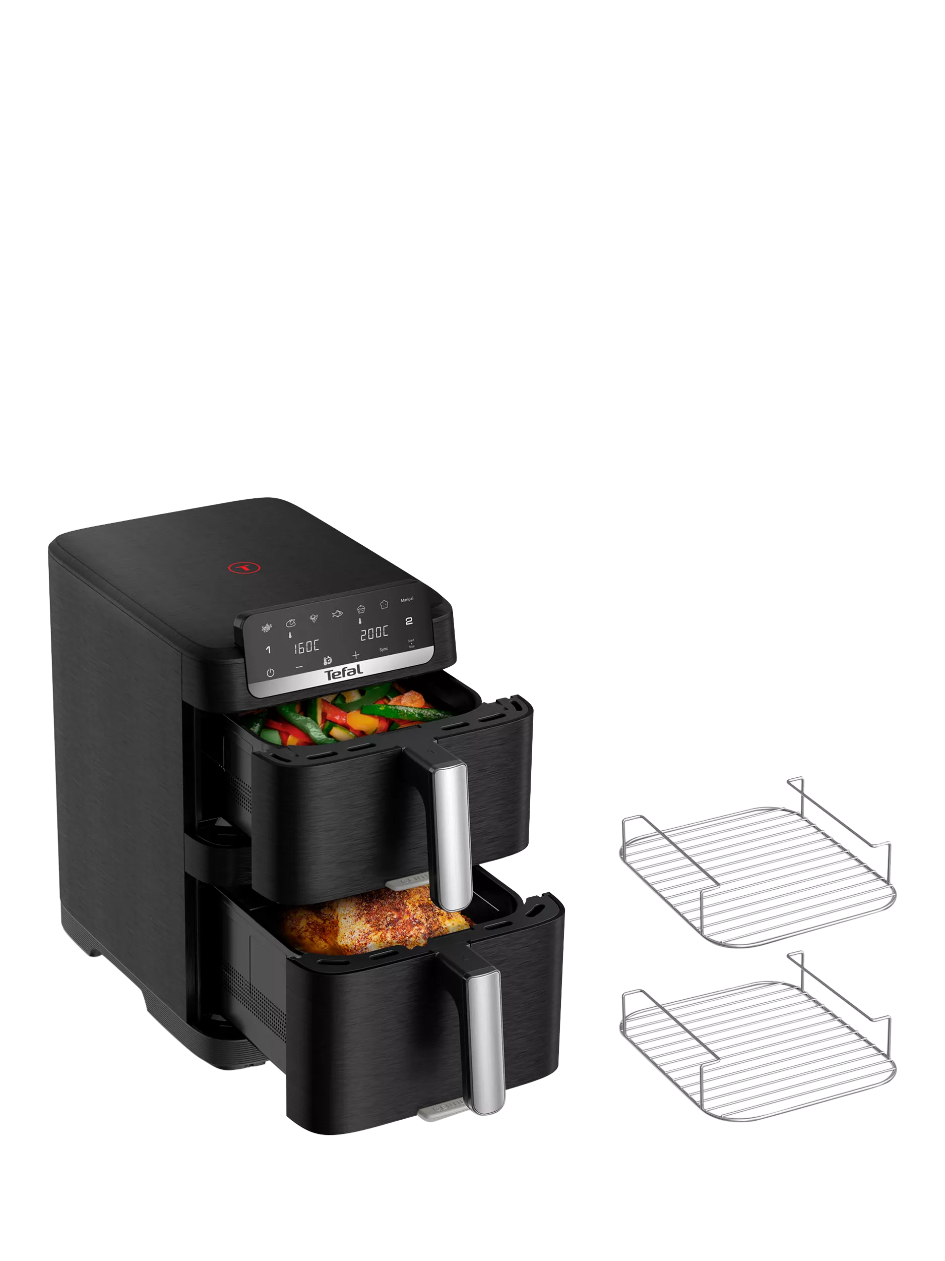 Tefal Ingenio Easy Fry Crispy Stack air fryer 10L - British product