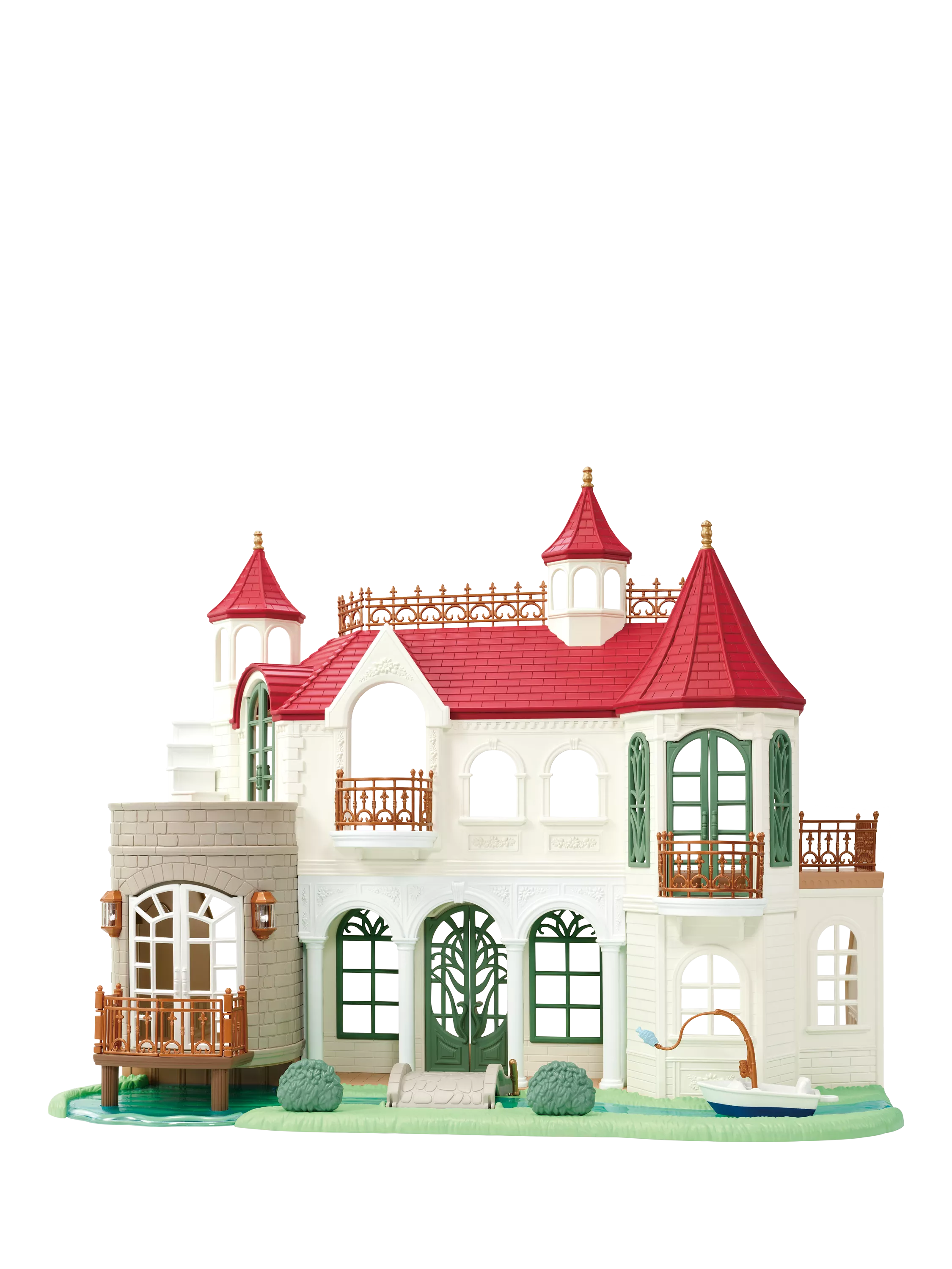 Sylvanian Families Red Roof Riverside Manor dollhouse - British product