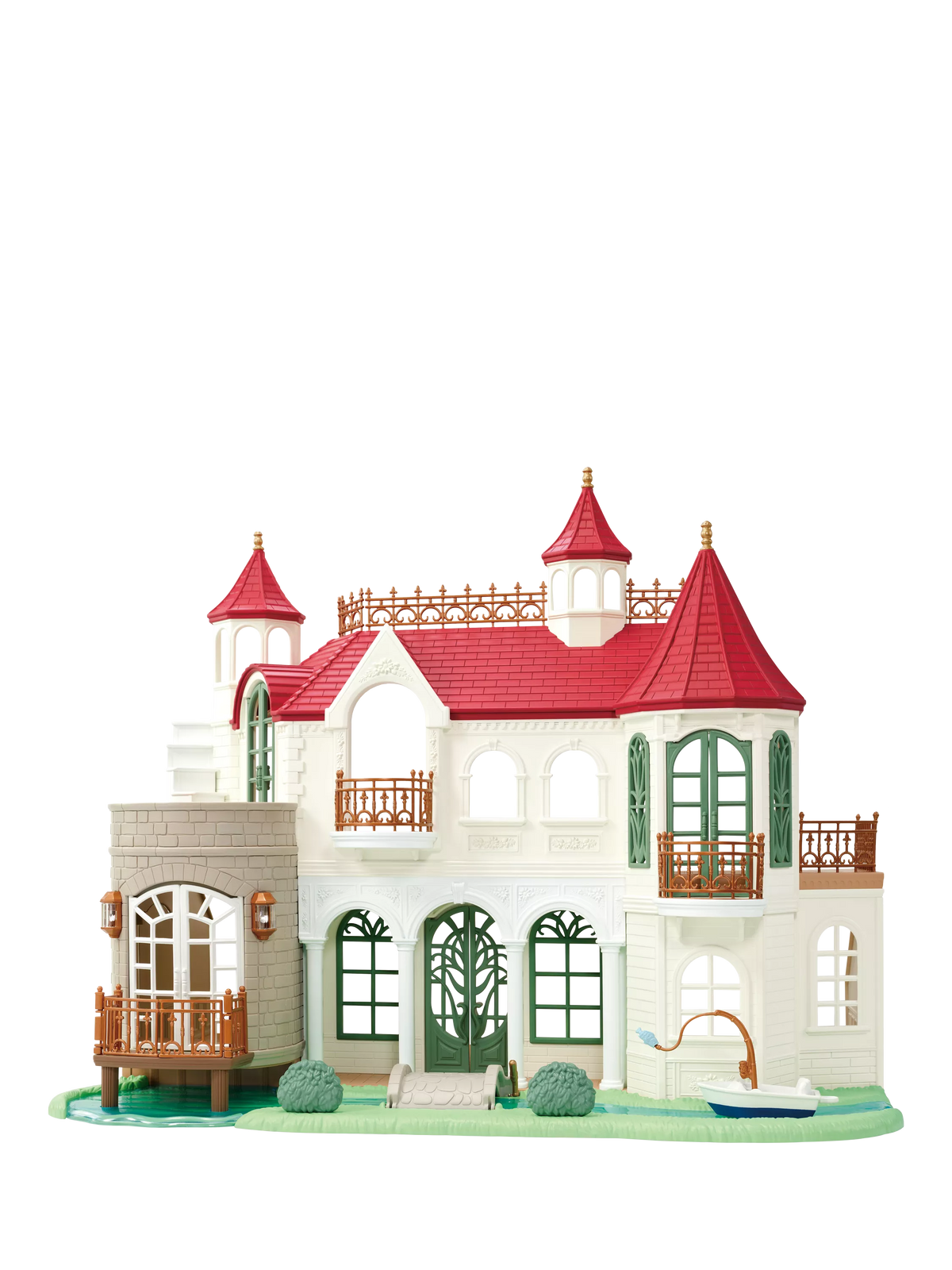 Sylvanian Families Red Roof Riverside Manor dollhouse - British product