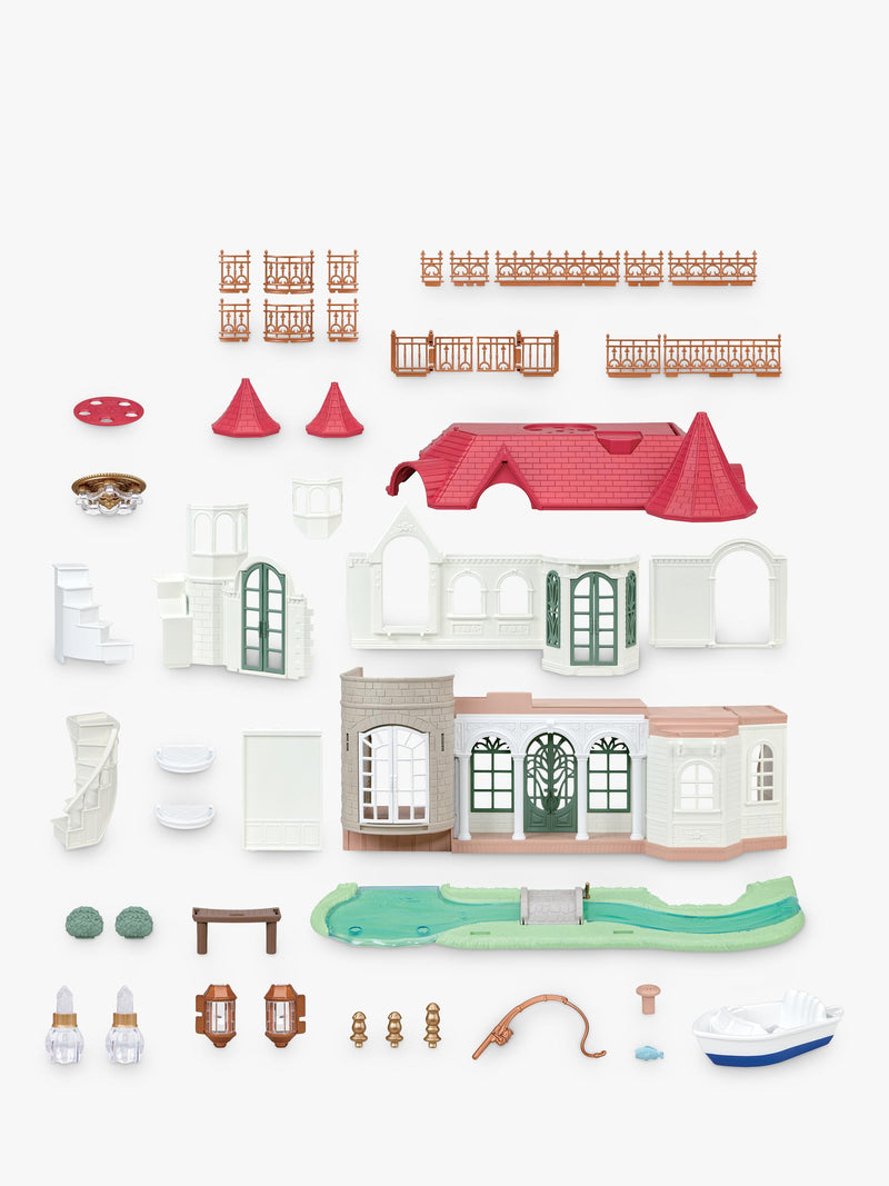 Sylvanian Families Red Roof Riverside Manor dollhouse - British product