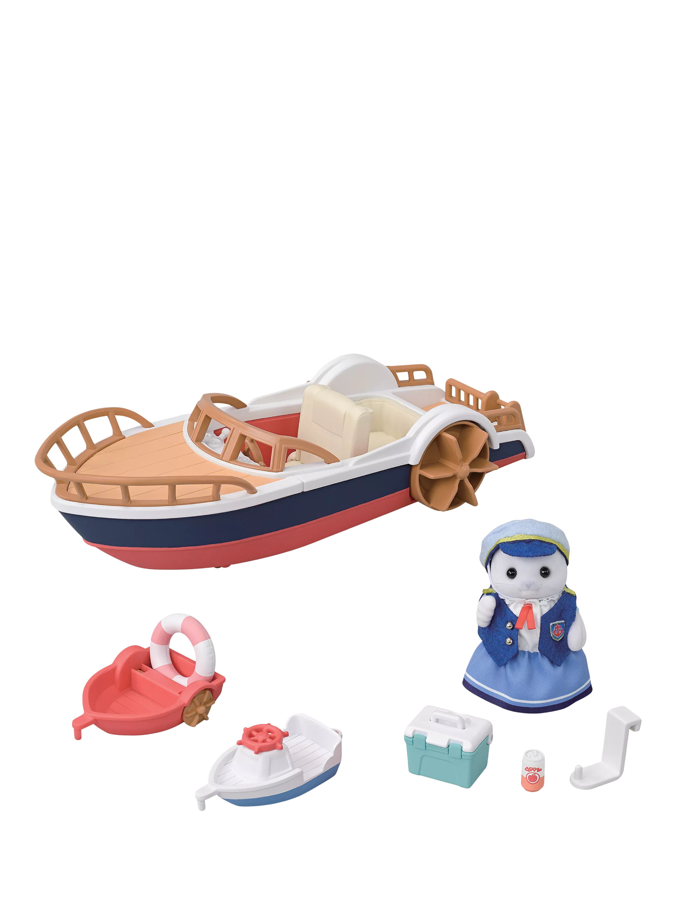 Sylvanian Families toy boat Seal Sailor's Leisure - British product