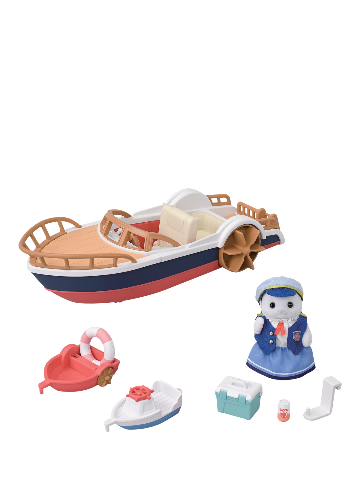 Sylvanian Families toy boat Seal Sailor's Leisure - British product