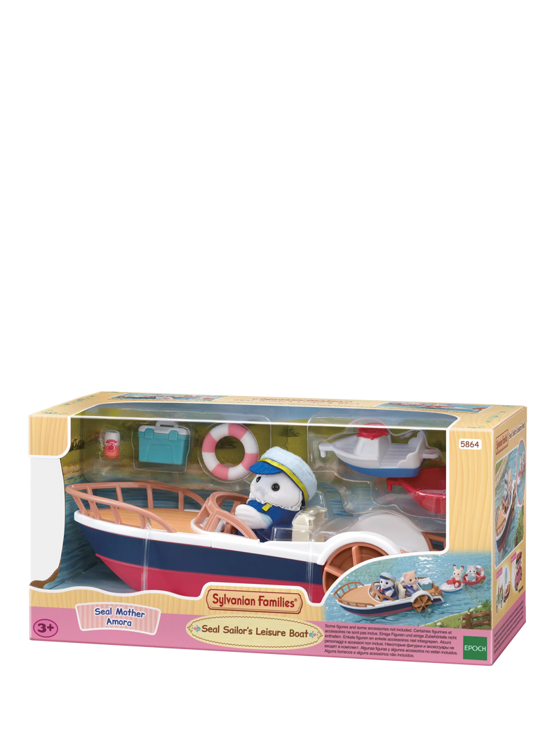 Sylvanian Families toy boat Seal Sailor's Leisure - British product