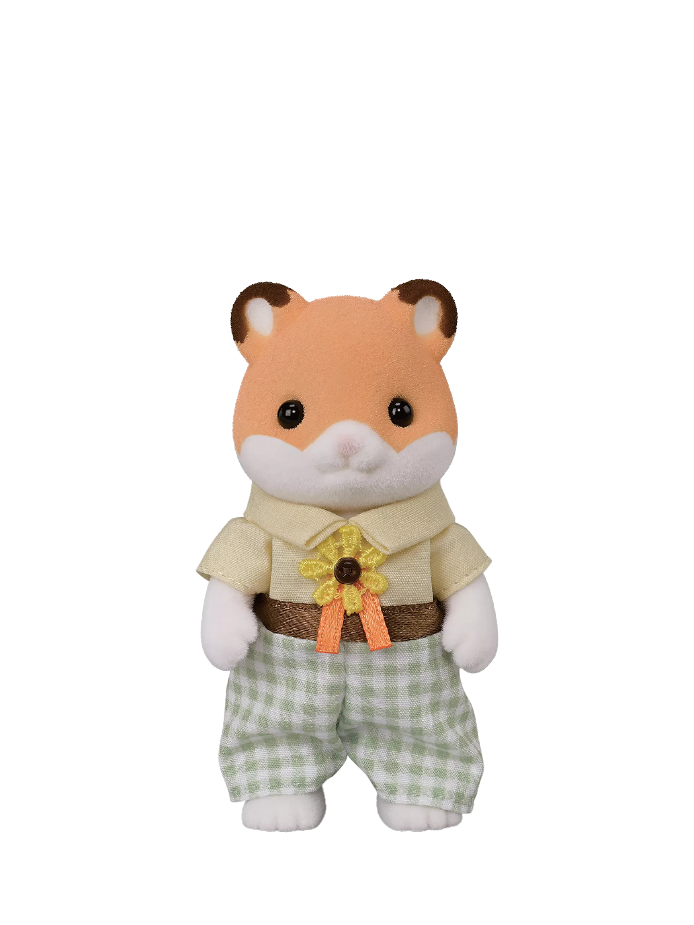 Sylvanian Families Hamster Family toy set with stroller, UK version