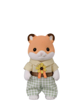 Sylvanian Families Hamster Family toy set with stroller, UK version
