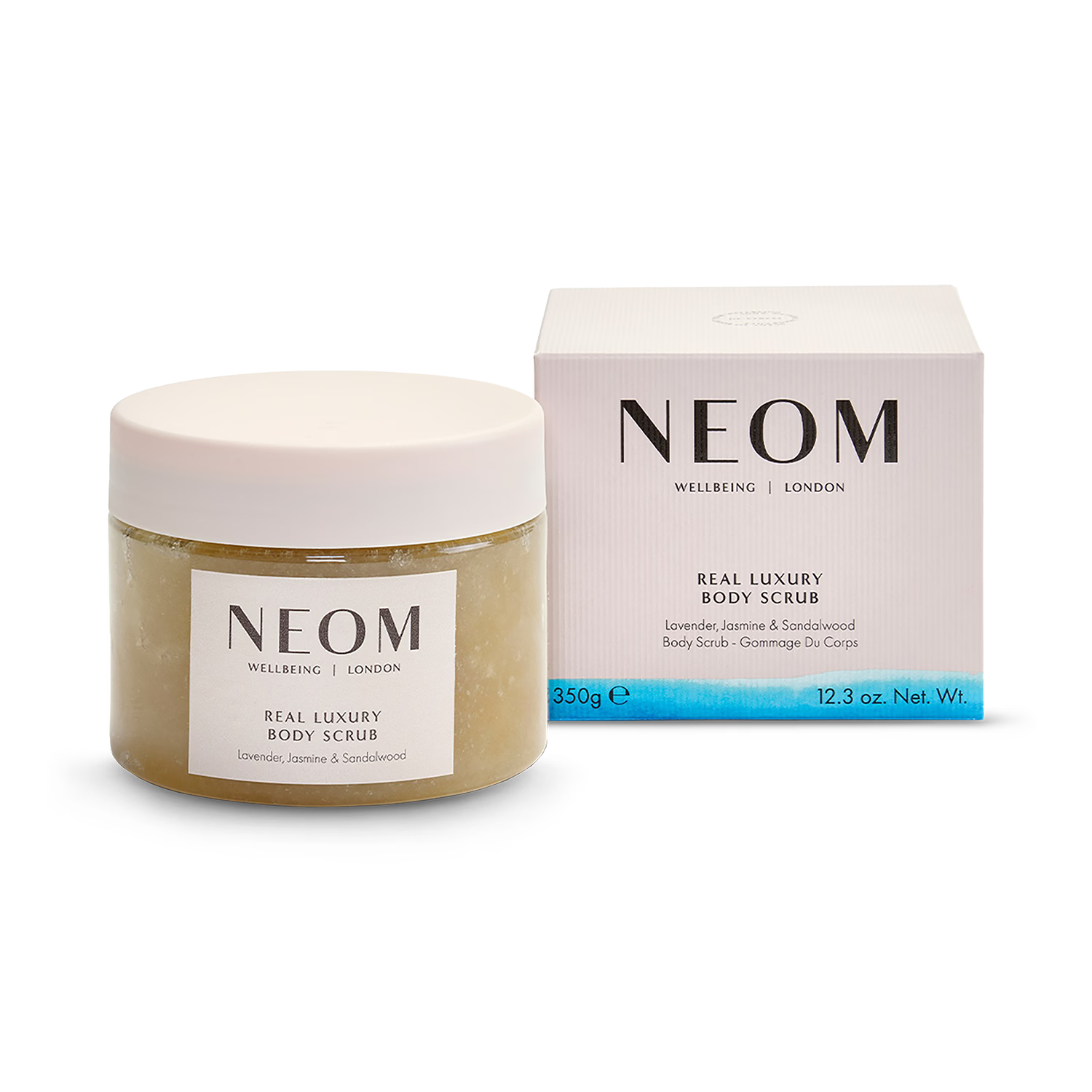 NEOM Real Luxury Body Scrub 350g, UK version
