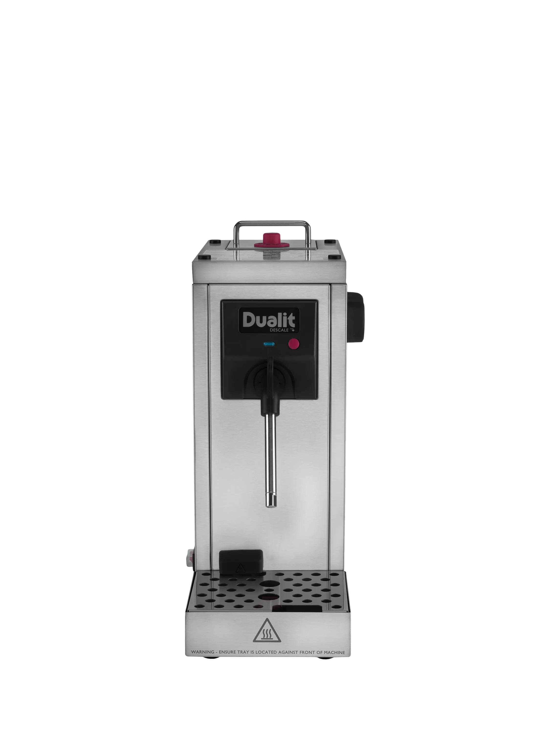 Dualit Cino milk steamer silver, imported from the UK