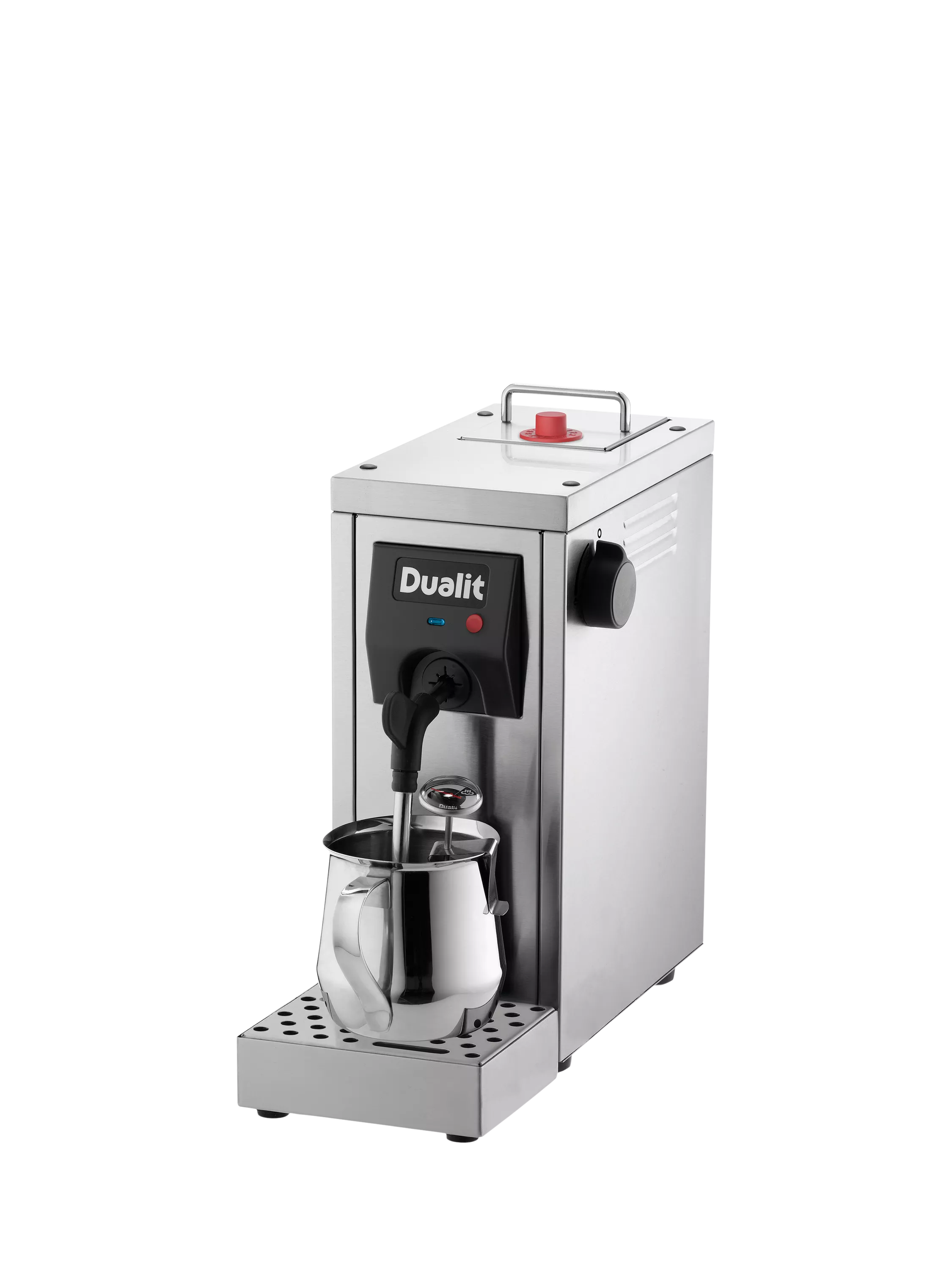 Dualit Cino milk steamer silver, imported from the UK
