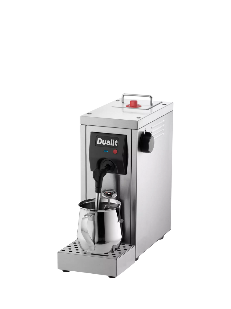 Dualit Cino milk steamer silver, imported from the UK