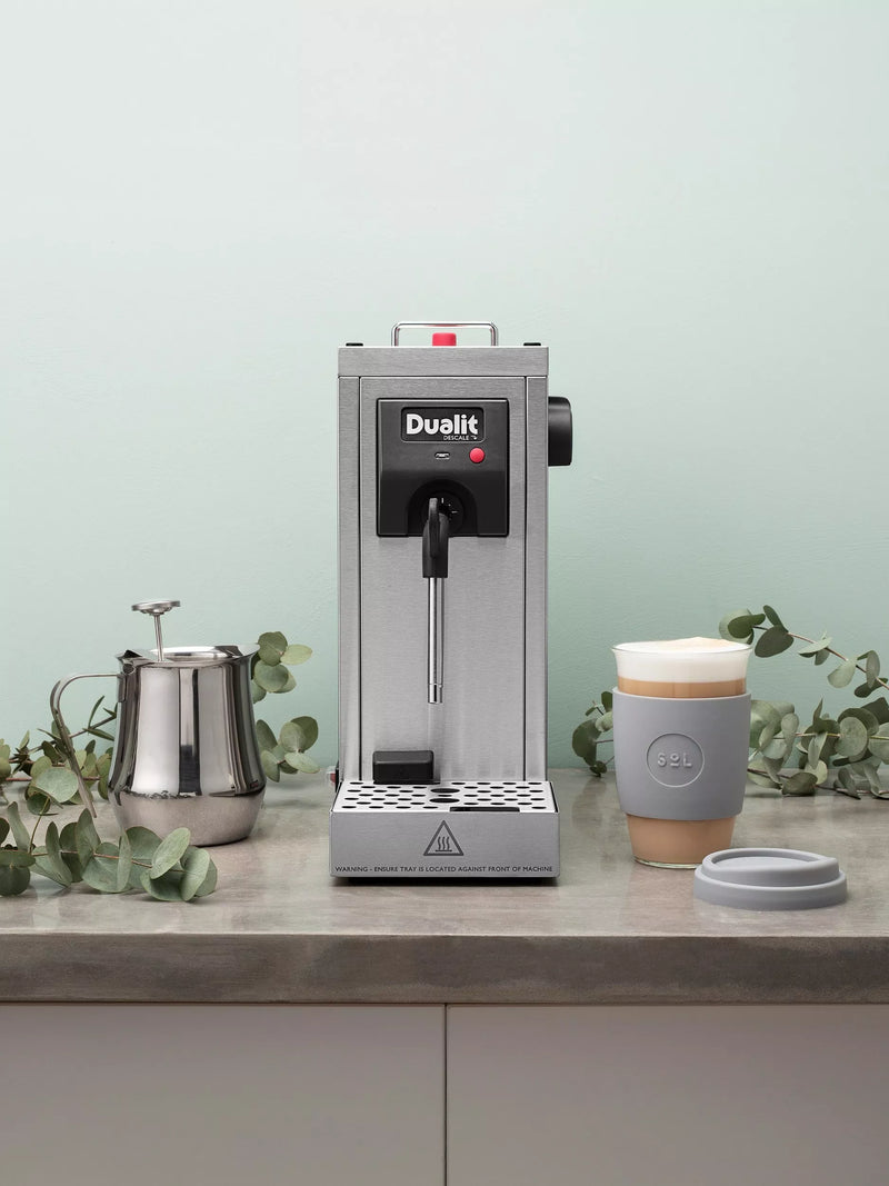 Dualit Cino milk steamer silver, imported from the UK